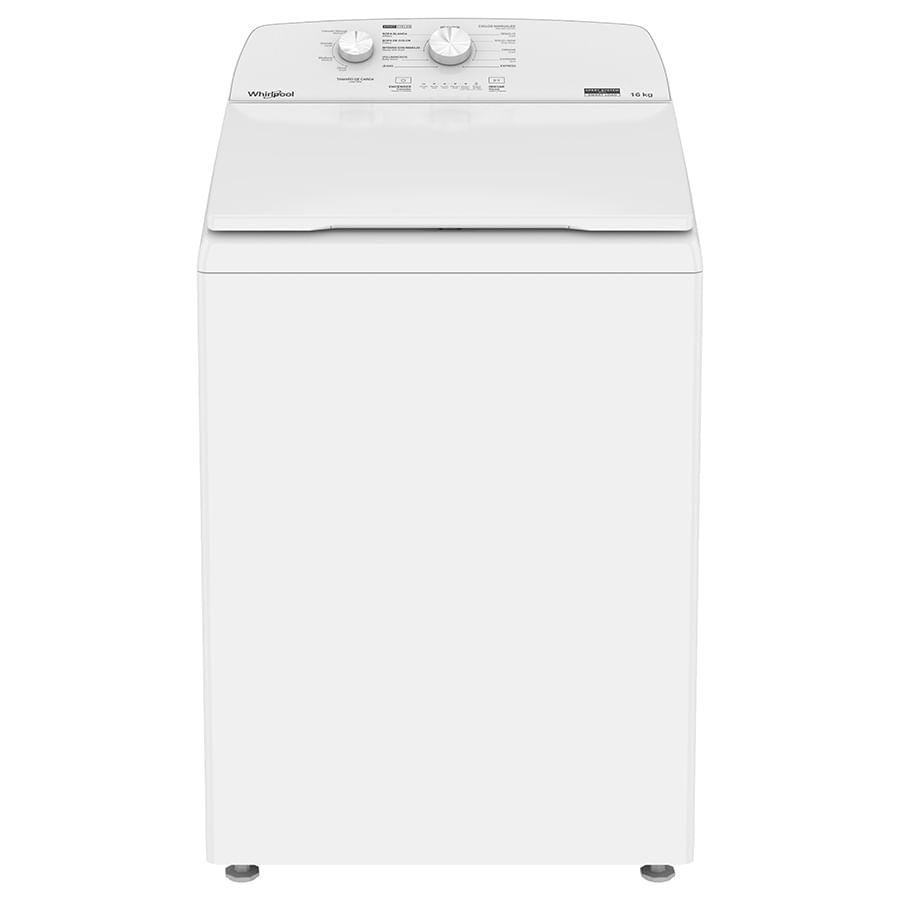 Lavadora Carga Superior Whirlpool 16kg Xpert System Tapa Metalica Y Panel Blanco 8mwtw1612mjq Blanco Tiendaswhirlpoold2c