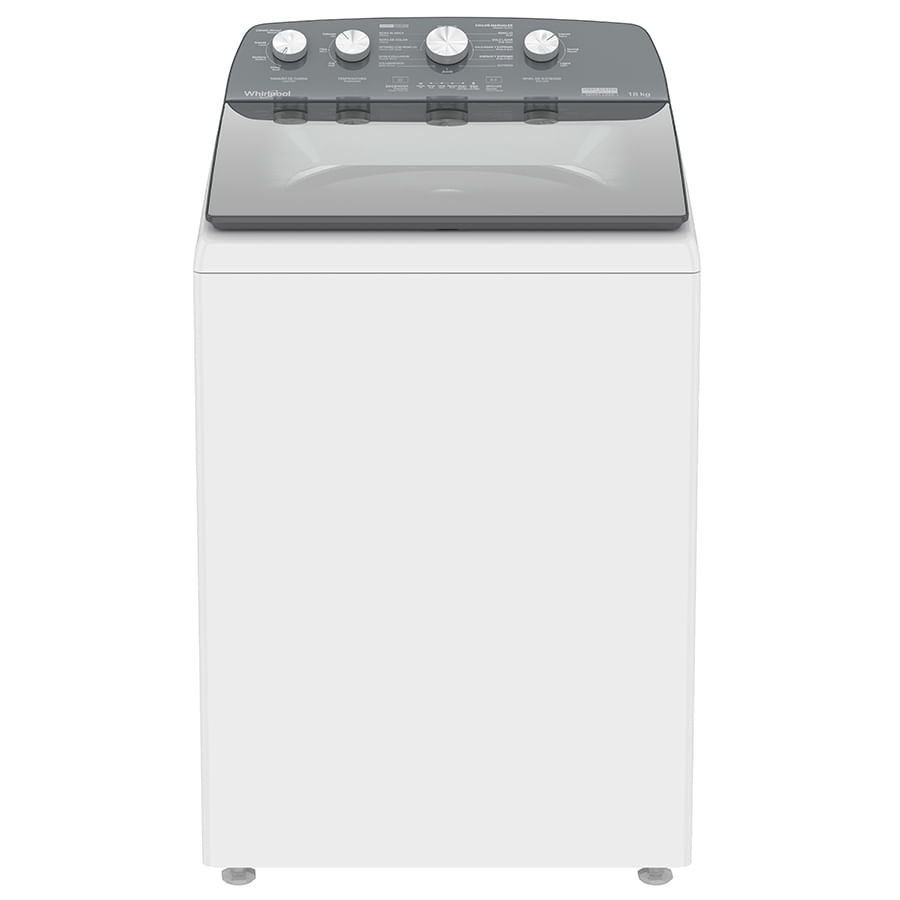 lavadora carga superior 18kg xpert system 8mwtw1824wjm blanco